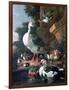 Waterfowl in a Classical Landscape, 17th Century-Melchior de Hondecoeter-Framed Giclee Print