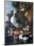 Waterfowl in a Classical Landscape, 17th Century-Melchior de Hondecoeter-Mounted Giclee Print