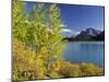 Waterfowl Lake, Banff National Park, UNESCO World Heritage Site, Rocky Mountains, Alberta, Canada, -Jochen Schlenker-Mounted Photographic Print