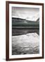 Waterfowl Lake Panel I BW with Color-Alan Majchrowicz-Framed Art Print