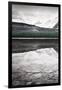 Waterfowl Lake Panel I BW with Color-Alan Majchrowicz-Framed Art Print