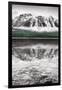 Waterfowl Lake Panel II BW with Color-Alan Majchrowicz-Framed Art Print