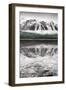 Waterfowl Lake Panel II BW with Color-Alan Majchrowicz-Framed Art Print