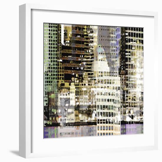 Waterfront 2-James Burghardt-Framed Giclee Print