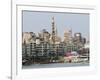 Waterfront and Al-Mursi Mosque, Alexandria, Egypt, North Africa, Africa-Schlenker Jochen-Framed Photographic Print