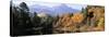 Waterfront and Mountain Range, Uncompahgre National Forest, Colorado, USA-null-Stretched Canvas