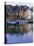 Waterfront and Port Area of Saint Goustan (St. Goustan), Town of Auray, Brittany, France-J P De Manne-Stretched Canvas