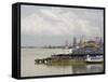 Waterfront and River Amazon, Belem, Para, Brazil, South America-Richardson Rolf-Framed Stretched Canvas