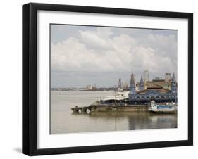 Waterfront and River Amazon, Belem, Para, Brazil, South America-Richardson Rolf-Framed Photographic Print