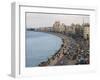 Waterfront and Sharia 26th July, Alexandria, Egypt, North Africa, Africa-Schlenker Jochen-Framed Photographic Print