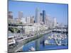 Waterfront and Skyline of Seattle, Washington State, USA-J Lightfoot-Mounted Photographic Print