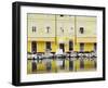 Waterfront at Cres, Cres Island, Croatia-Russell Young-Framed Photographic Print