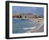 Waterfront at Qalansiah, an Important Fishing Village in the Northwest of Socotra Island-Nigel Pavitt-Framed Photographic Print