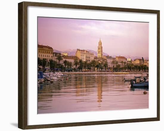 Waterfront at Split, Croatia-Alan Copson-Framed Photographic Print