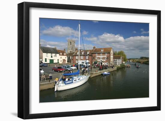 Waterfront at Wareham, Dorset-Peter Thompson-Framed Photographic Print