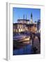 Waterfront Buildings at the Harbour and Bell Tower of Cathedral of St.George-Markus Lange-Framed Photographic Print