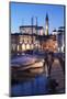 Waterfront Buildings at the Harbour and Bell Tower of Cathedral of St.George-Markus Lange-Mounted Photographic Print