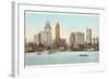 Waterfront, Detroit, Michigan-null-Framed Art Print