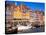 Waterfront District, Nyhavn, Copenhagen, Denmark, Scandinavia, Europe-Gavin Hellier-Stretched Canvas