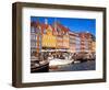 Waterfront District, Nyhavn, Copenhagen, Denmark, Scandinavia, Europe-Gavin Hellier-Framed Premium Photographic Print