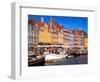 Waterfront District, Nyhavn, Copenhagen, Denmark, Scandinavia, Europe-Gavin Hellier-Framed Premium Photographic Print