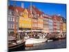 Waterfront District, Nyhavn, Copenhagen, Denmark, Scandinavia, Europe-Gavin Hellier-Mounted Photographic Print