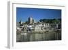 Waterfront, Fowey, Cornwall, England, United Kingdom-Julia Bayne-Framed Photographic Print