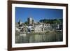 Waterfront, Fowey, Cornwall, England, United Kingdom-Julia Bayne-Framed Photographic Print