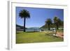 Waterfront Gardens, Picton, Marlborough Region, South Island, New Zealand, Pacific-Stuart Black-Framed Photographic Print