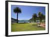 Waterfront Gardens, Picton, Marlborough Region, South Island, New Zealand, Pacific-Stuart Black-Framed Photographic Print