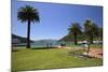 Waterfront Gardens, Picton, Marlborough Region, South Island, New Zealand, Pacific-Stuart Black-Mounted Photographic Print