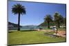 Waterfront Gardens, Picton, Marlborough Region, South Island, New Zealand, Pacific-Stuart Black-Mounted Photographic Print