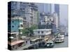 Waterfront, Guangzhou (Canton), China, Asia-Tim Hall-Stretched Canvas