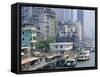 Waterfront, Guangzhou (Canton), China, Asia-Tim Hall-Framed Stretched Canvas