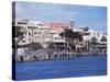 Waterfront, Hamilton, Bermuda, Atlantic, Central America-G Richardson-Stretched Canvas