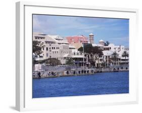 Waterfront, Hamilton, Bermuda, Atlantic, Central America-G Richardson-Framed Photographic Print