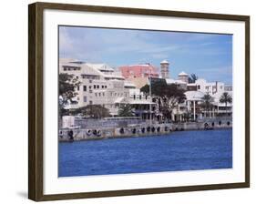 Waterfront, Hamilton, Bermuda, Atlantic, Central America-G Richardson-Framed Photographic Print