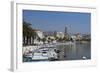 Waterfront, Harbour and Cathedral, Split, Croatia, Europe-John Miller-Framed Photographic Print