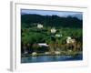 Waterfront Houses, Inarajan, Guam-John Elk III-Framed Photographic Print