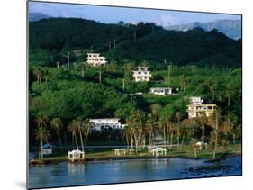 Waterfront Houses, Inarajan, Guam-John Elk III-Mounted Photographic Print