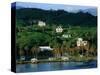 Waterfront Houses, Inarajan, Guam-John Elk III-Stretched Canvas