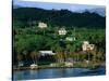 Waterfront Houses, Inarajan, Guam-John Elk III-Stretched Canvas