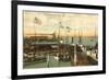 Waterfront, Key West, Florida-null-Framed Premium Giclee Print