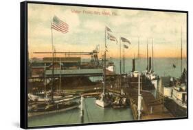 Waterfront, Key West, Florida-null-Framed Stretched Canvas