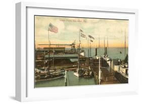 Waterfront, Key West, Florida-null-Framed Art Print