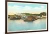 Waterfront, Mackinac Island, Michigan-null-Framed Art Print