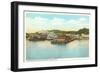 Waterfront, Mackinac Island, Michigan-null-Framed Art Print