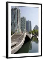 Waterfront Marina, Wave Deck, Lake View Apartments, Toronto, Ontario, Canada-Cindy Miller Hopkins-Framed Photographic Print