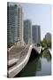 Waterfront Marina, Wave Deck, Lake View Apartments, Toronto, Ontario, Canada-Cindy Miller Hopkins-Stretched Canvas