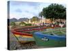 Waterfront, Mindelo, Island of Sao Vicente, Cape Verde Islands, Africa-Bruno Barbier-Stretched Canvas